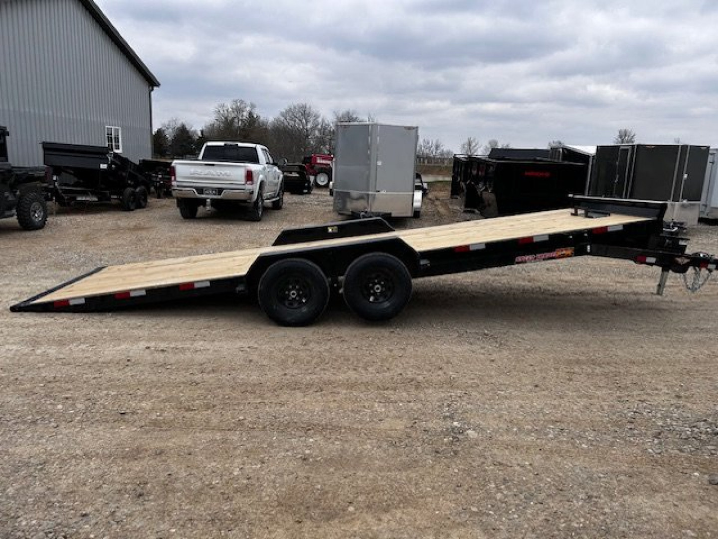 New 2026 H&H Trailers 82"X22' EX 9.9K SPEEDLOADER POWER TILT Car / Racing Trailer