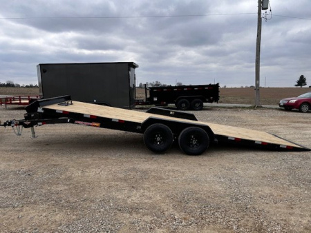 New 2026 H&H Trailers 82"X22' EX 9.9K SPEEDLOADER POWER TILT Car / Racing Trailer