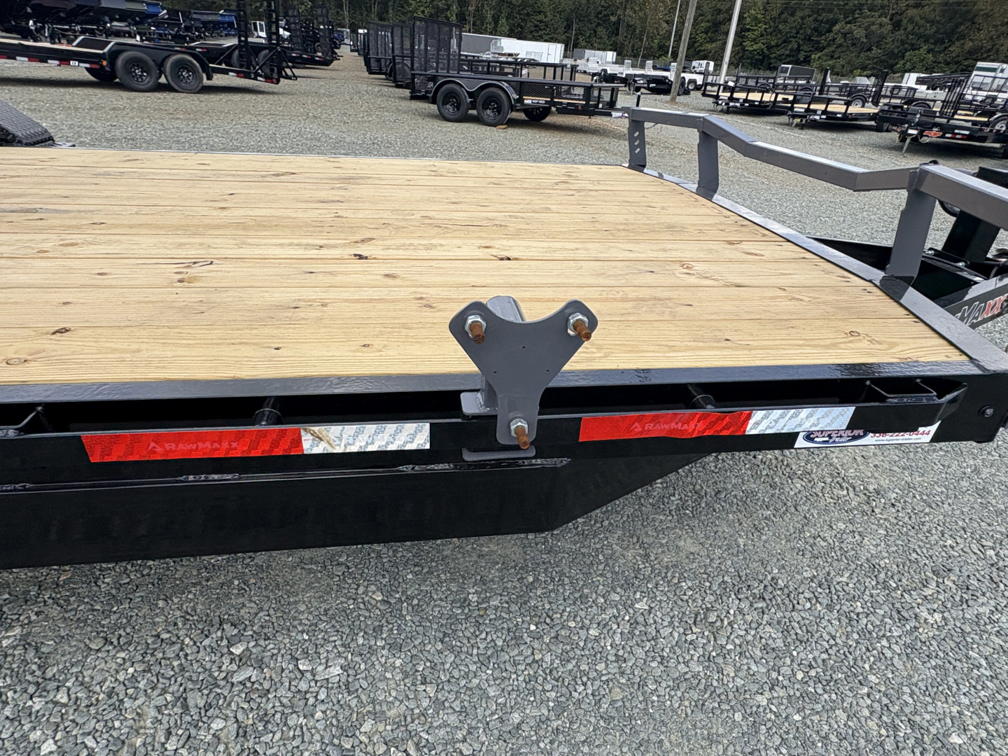 New 2026 RawMaxx 20' 14k Equipment Trailer w/Fold Up Ramps