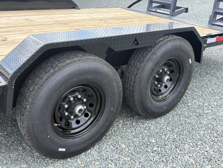 New 2026 RawMaxx 20' 14k Equipment Trailer w/Fold Up Ramps