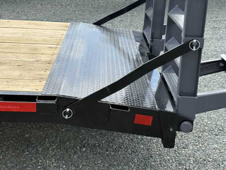 New 2026 RawMaxx 20' 14k Equipment Trailer w/Fold Up Ramps