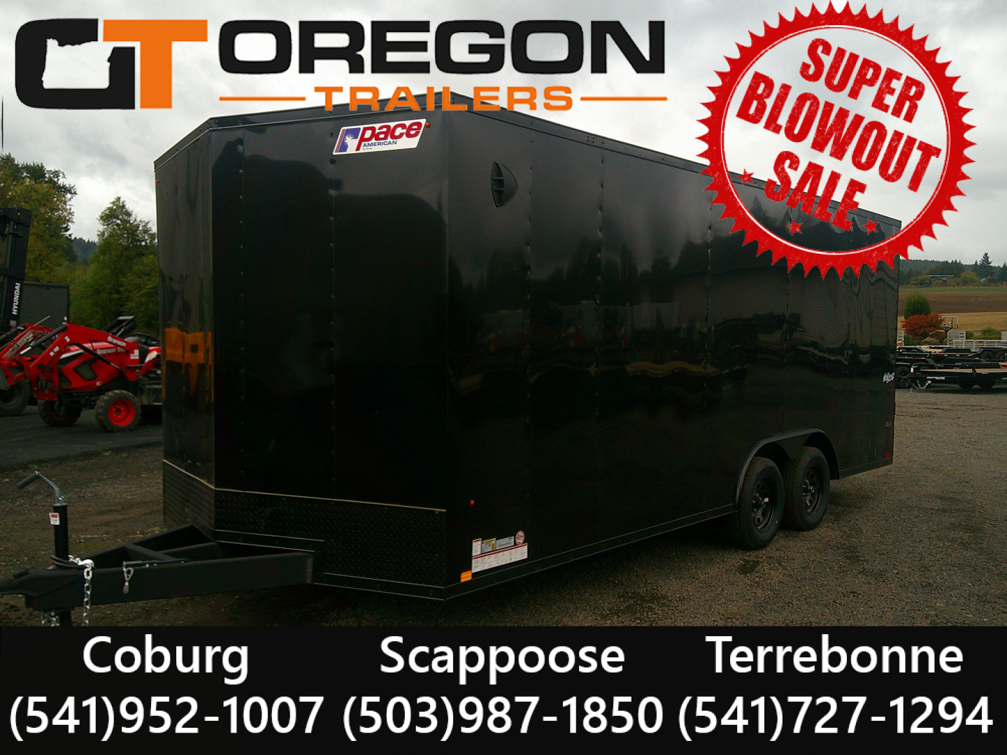New 2025 Pace American 8.5x20 7K Cargo / Enclosed Trailer