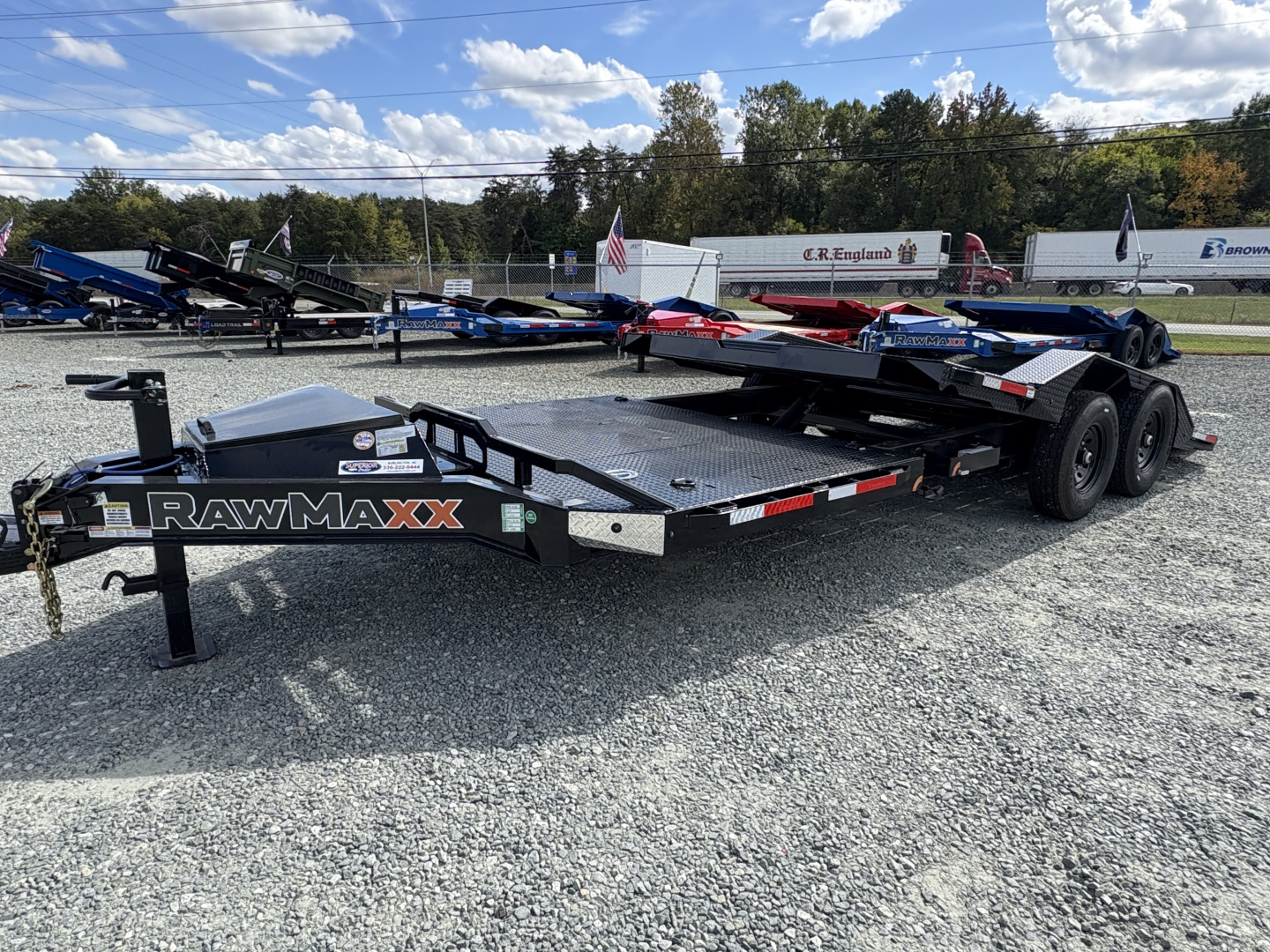 New 2026 RawMaxx RawMaxx GTX 22' 14K Gravity Tilt Trailer
