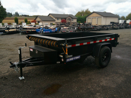 New 2026 Sure-Trac 5x8 5K Dump Trailer