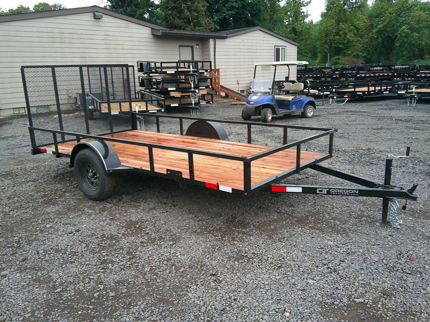 New 2026 Eagle 6.6x13 3K Utility Trailer