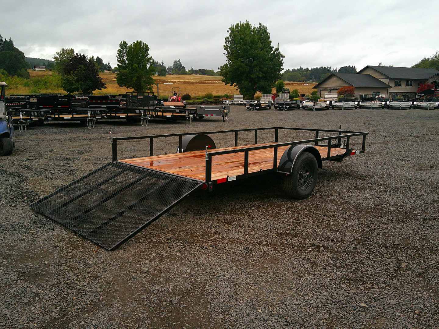 New 2026 Eagle 6.6x13 3K Utility Trailer