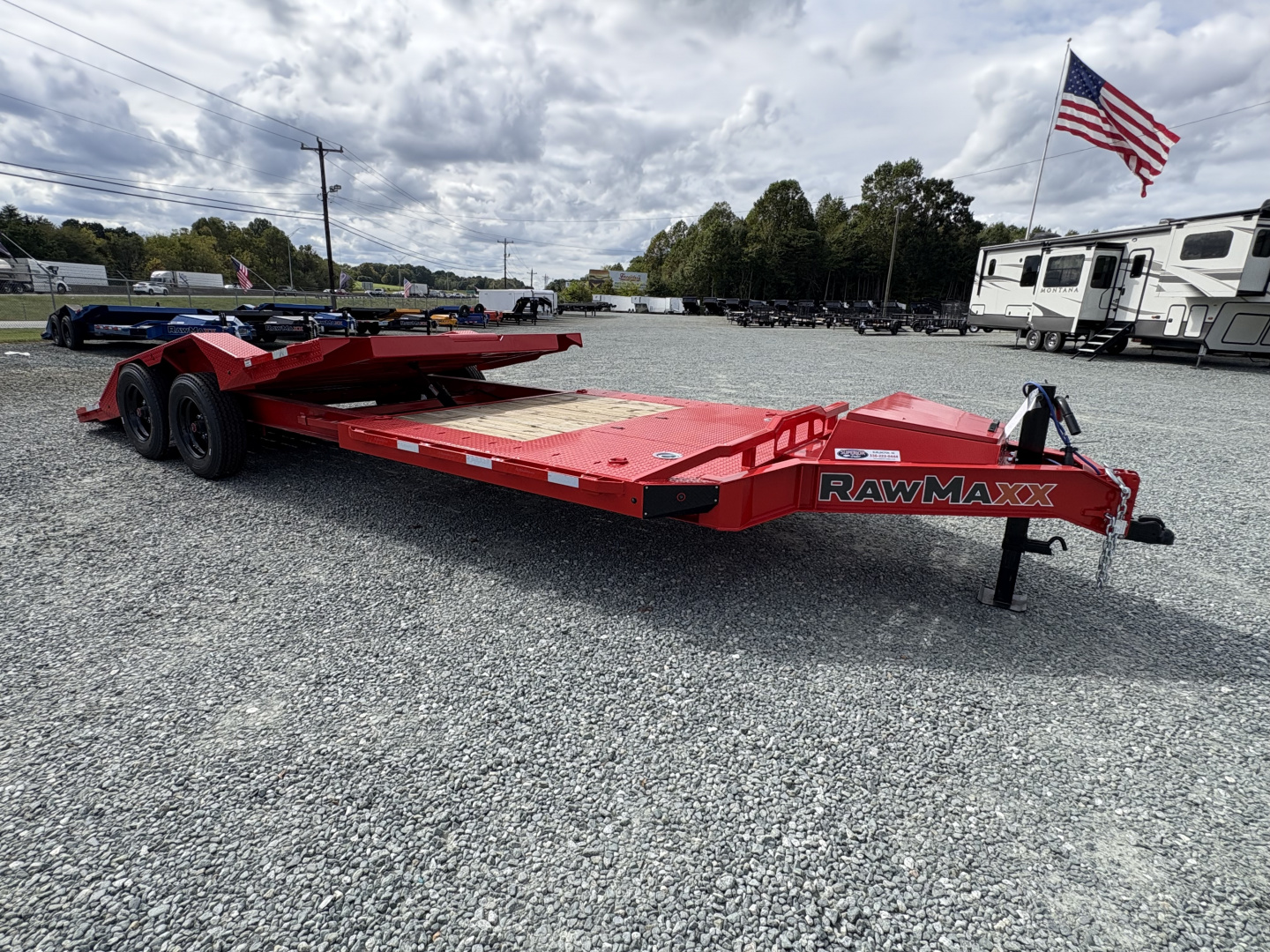 New 2026 RawMaxx RawMaxx GTX 24' 16K Gravity Tilt Trailer