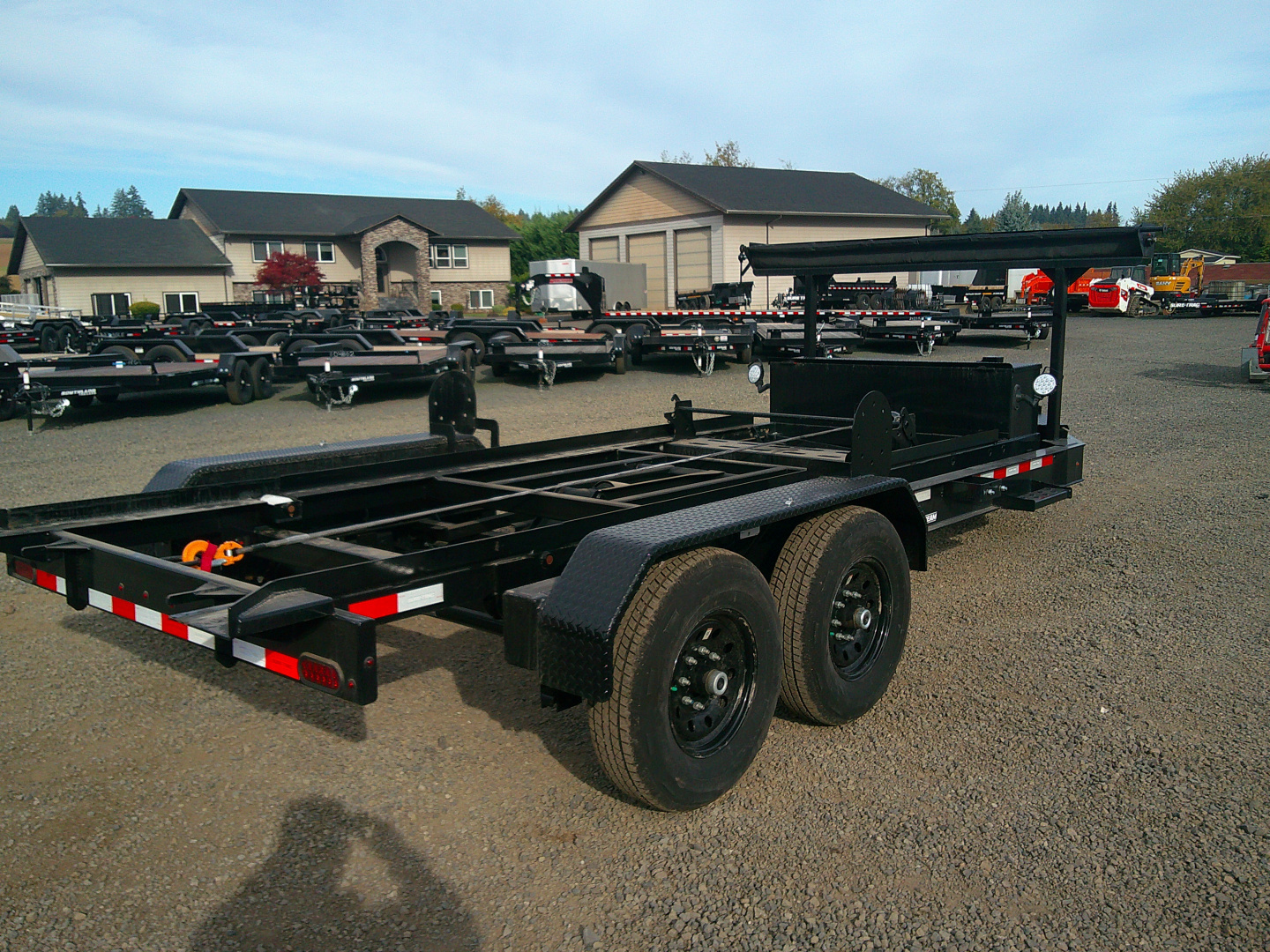 New 2025 Sure-Trac 16', 15.4K Roll Off Dump Trailer