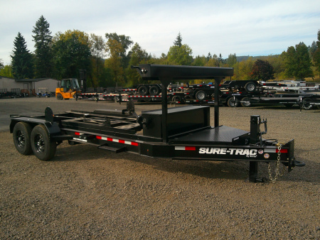 New 2025 Sure-Trac 16', 15.4K Roll Off Dump Trailer
