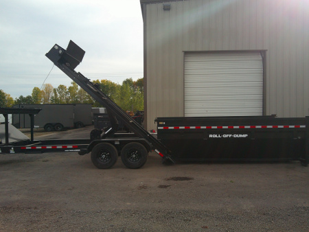 New 2025 Sure-Trac 16', 15.4K Roll Off Dump Trailer