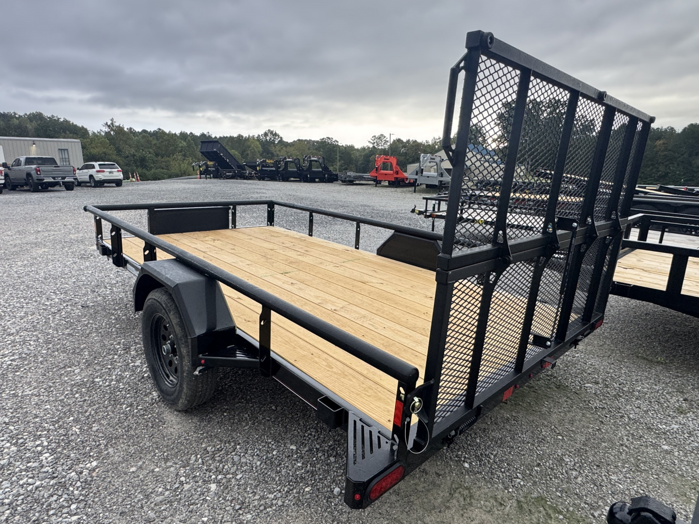 New 2026 Diamond C Trailers PSA135 Utility Trailer 6’5”X12’ BI FOLD GATE