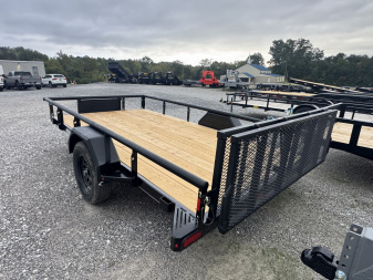 New 2026 Diamond C Trailers PSA135 Utility Trailer 6’5”X12’ BI FOLD GATE