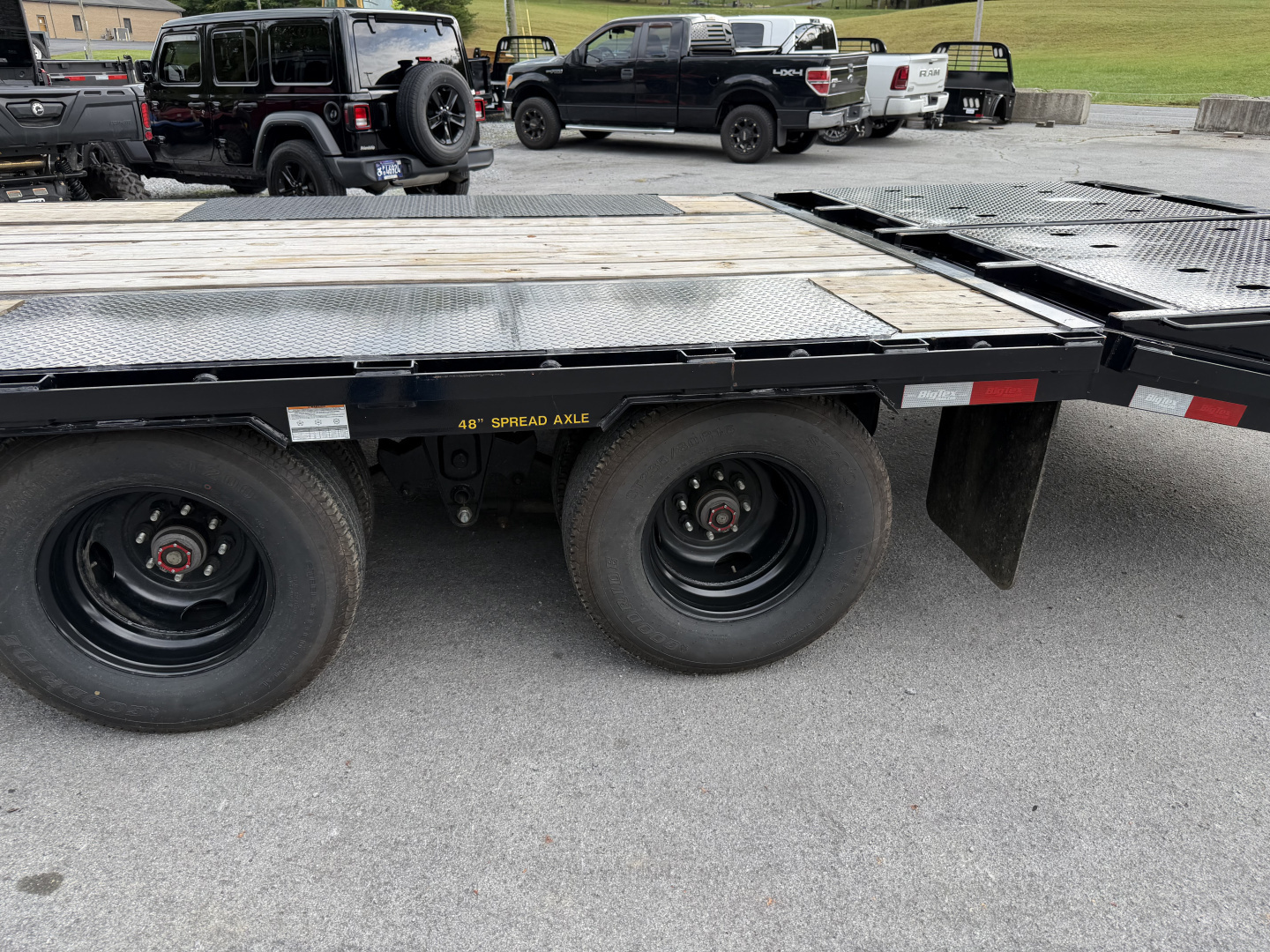 Used 2026 Big Tex Trailers 22GN GOOSENECK TRAILER 20+5 MEGA RAMPS