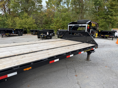 Used 2026 Big Tex Trailers 22GN GOOSENECK TRAILER 20+5 MEGA RAMPS