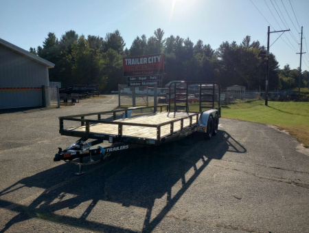 New 2026 PJ TRAILERS 83  Tandem Axle Channel Utility (UL) 20' Utility Trailer
