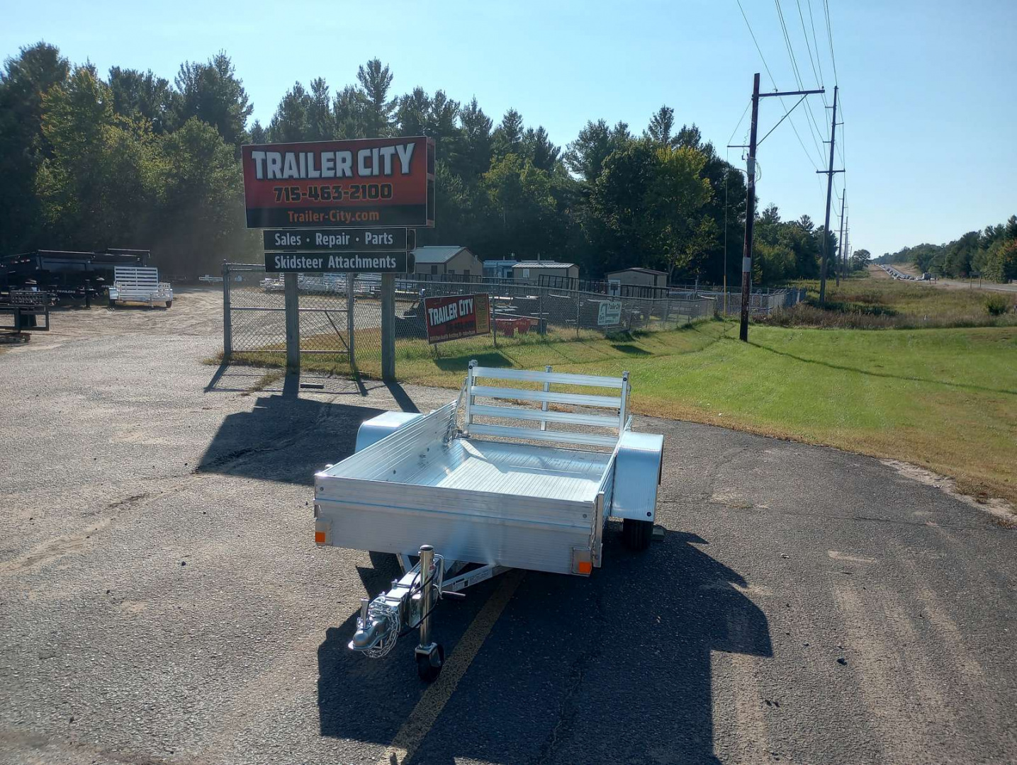 New 2026 Bear Track 53" Wide Utility BTU53096S Utility Trailer