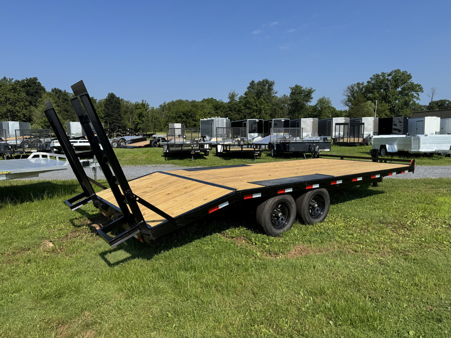 New 2026 Down 2 Earth Trailers DTE820DO5.2B-1 Equipment Trailer