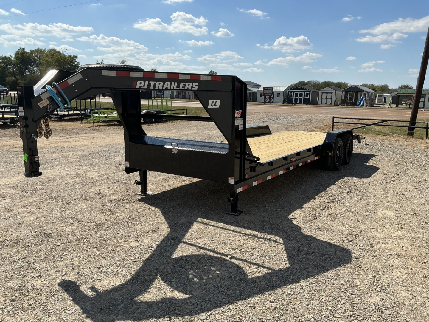 New 2026 PJ 83"x24' Gooseneck Channel Equipment Trailer – CC