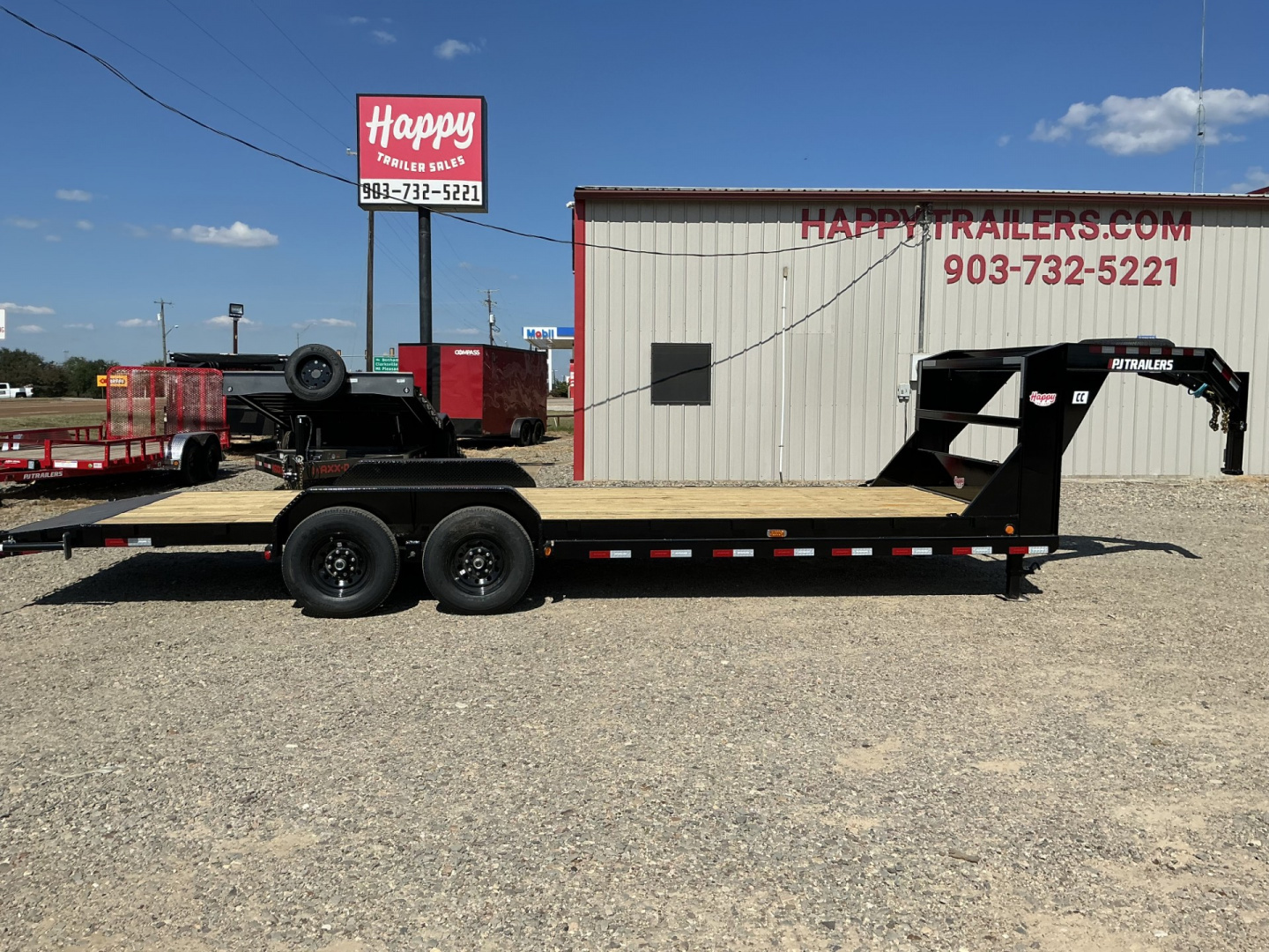 New 2026 PJ 83"x24' Gooseneck Channel Equipment Trailer – CC