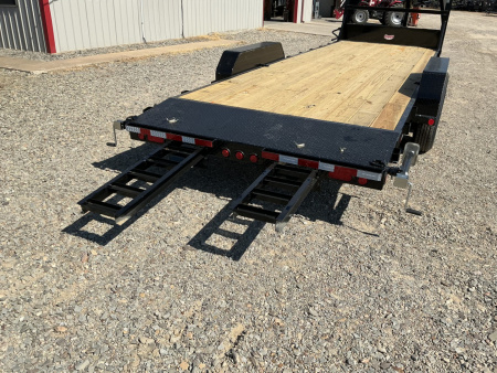 New 2026 PJ 83"x24' Gooseneck Channel Equipment Trailer – CC