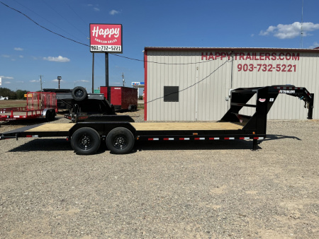 New 2026 PJ 83 x24' Gooseneck Channel Equipment Trailer – CC