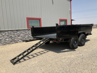 New 2026 PJ 83"x14' BP Tandem Axle Dump w/ 24" Sides – D7