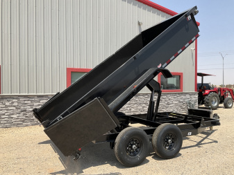 New 2026 PJ 83"x14' BP Tandem Axle Dump w/ 24" Sides – D7