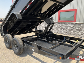 New 2026 PJ 83"x14' BP Tandem Axle Dump w/ 24" Sides – D7