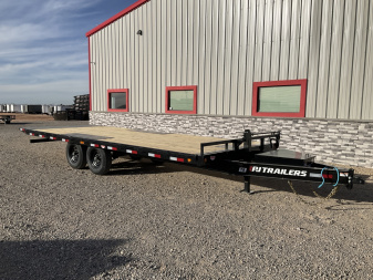 New 2025 PJ 102"x22' Deckover Hydraulic Tilt Trailer – T8