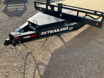 New 2025 PJ 102"x22' Deckover Hydraulic Tilt Trailer – T8