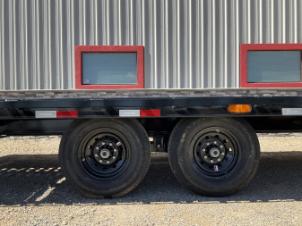 New 2026 PJ 102"x24' BP 8" I-Beam Deckover Trailer – F8
