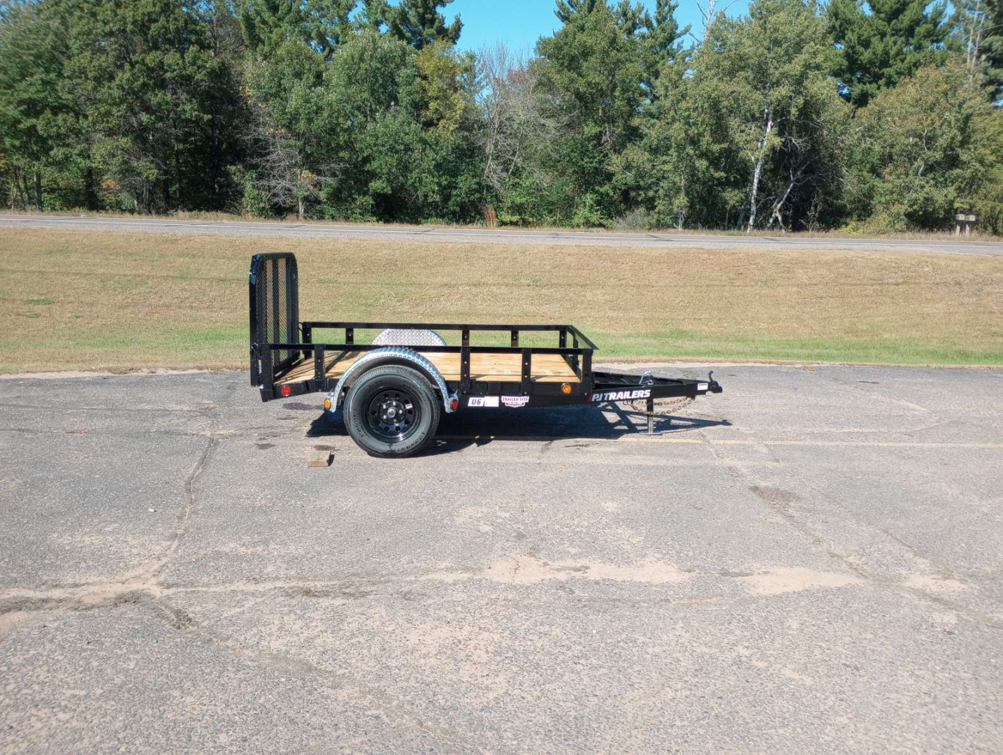 New 2026 PJ Trailers 60" x 8' U6 Utility Trailer