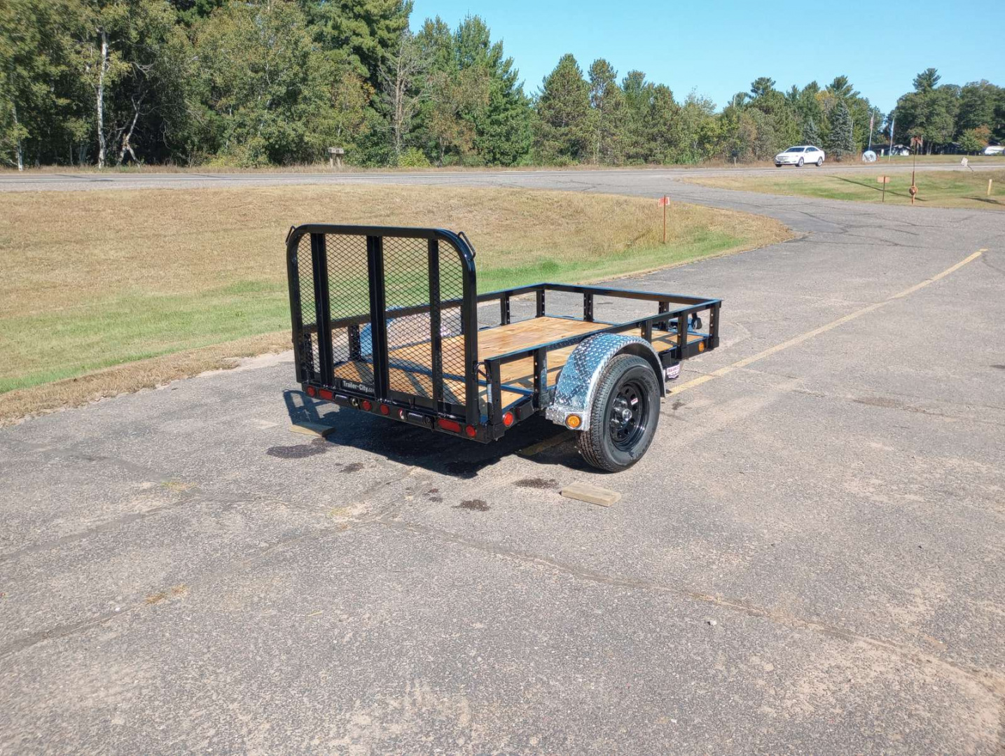 New 2026 PJ Trailers 60" x 8' U6 Utility Trailer