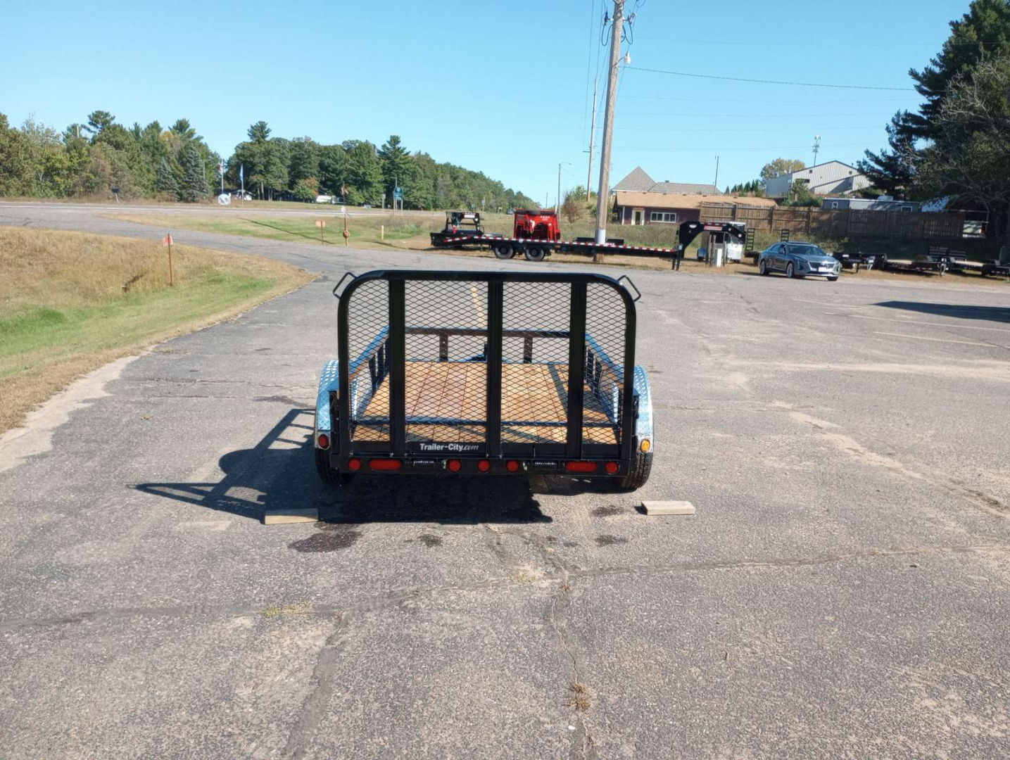 New 2026 PJ Trailers 60" x 8' U6 Utility Trailer