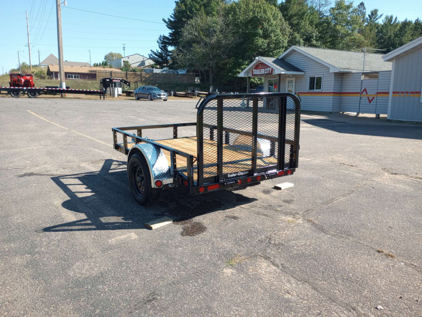 New 2026 PJ Trailers 60" x 8' U6 Utility Trailer
