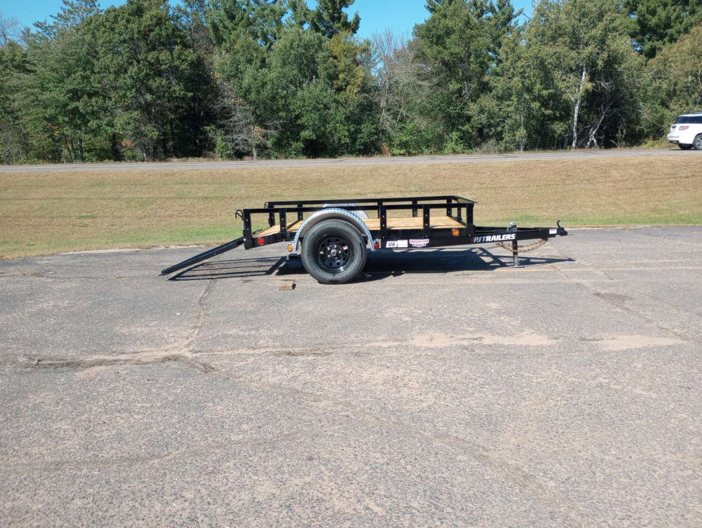 New 2026 PJ Trailers 60" x 8' U6 Utility Trailer