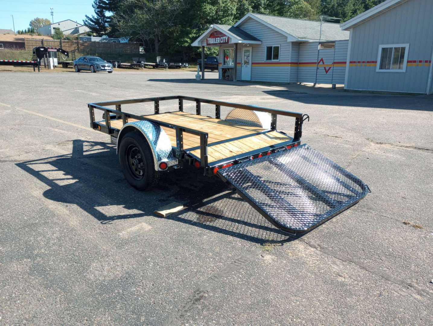 New 2026 PJ Trailers 60" x 8' U6 Utility Trailer