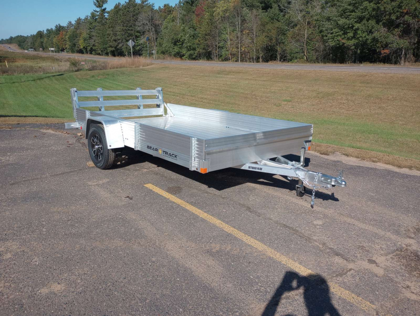 New 2026 Bear Track BTU80144 Utility Trailer