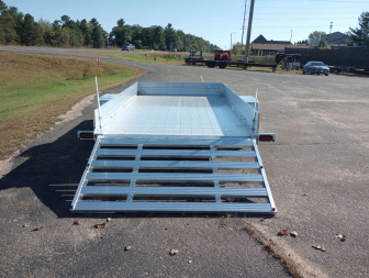 New 2026 Bear Track BTU80144 Utility Trailer