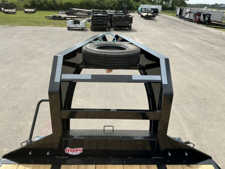 New 2026 PJ 102"x40' GN Low-Pro Air-Ride Flatbed w/ Duals - LD