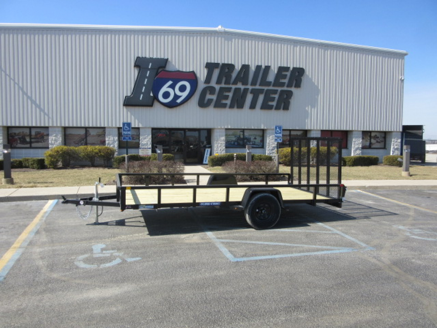 New 2026 Sure-Trac 7 x 14 STUTT8214-BP-030 Utility Trailer 3K