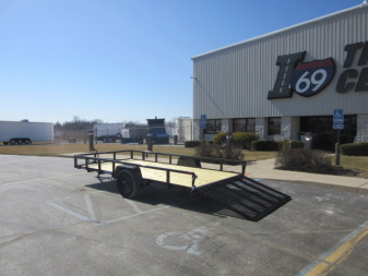 New 2026 Sure-Trac 7 x 14 STUTT8214-BP-030 Utility Trailer 3K