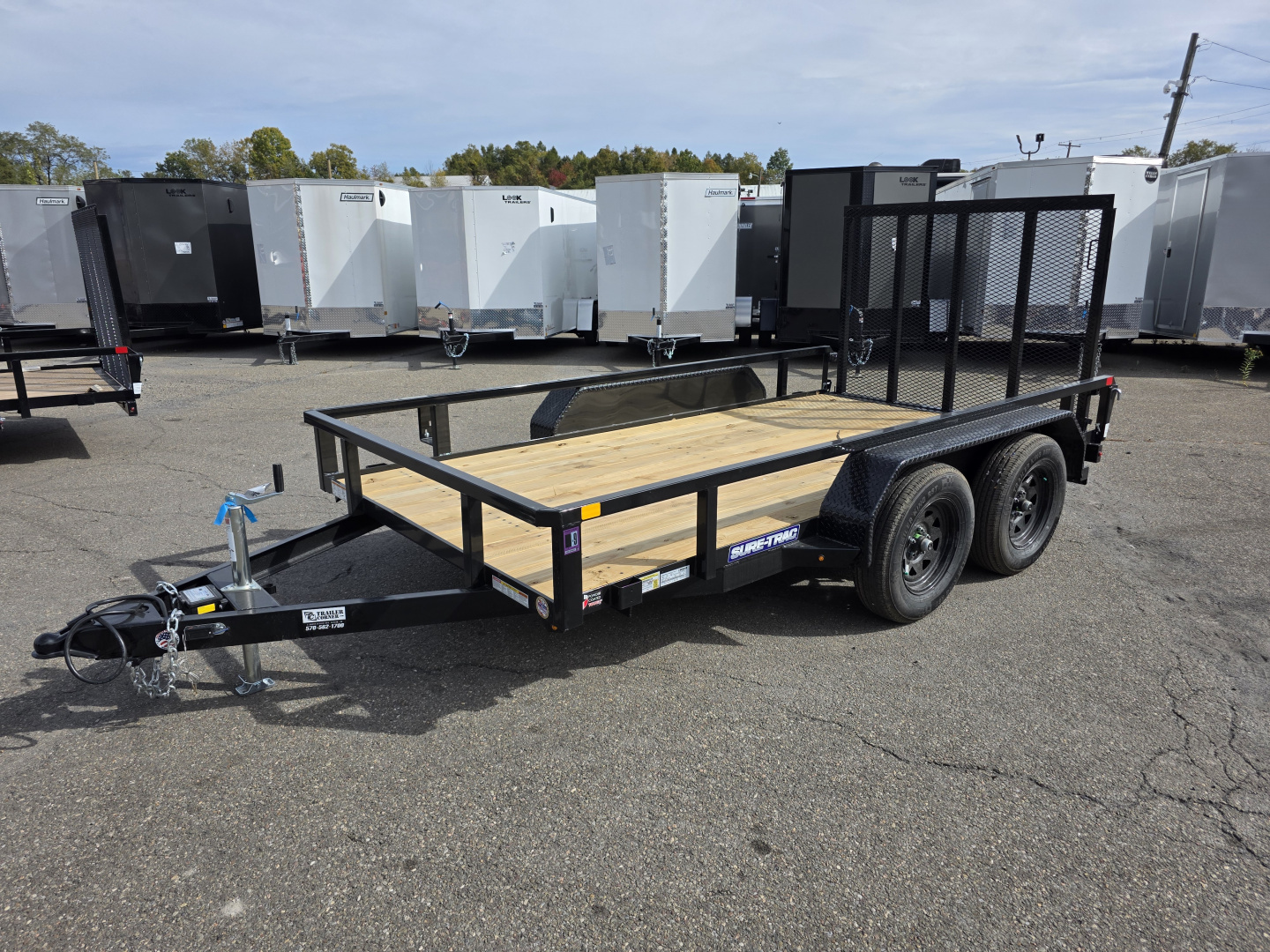 New 2026 Sure-Trac 6X12 7K - TUBE TOP Utility Trailer