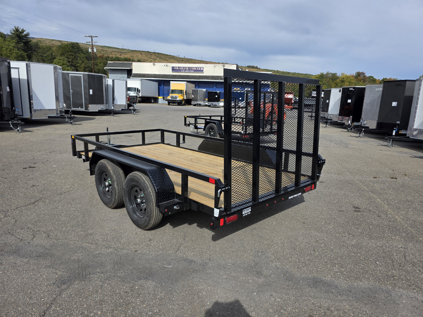 New 2026 Sure-Trac 6X12 7K - TUBE TOP Utility Trailer