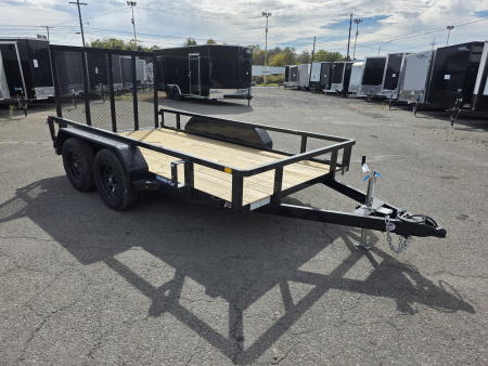 New 2026 Sure-Trac 6X12 7K - TUBE TOP Utility Trailer