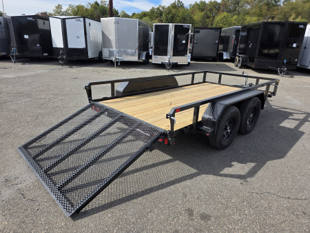 New 2026 Sure-Trac 6X12 7K - TUBE TOP Utility Trailer