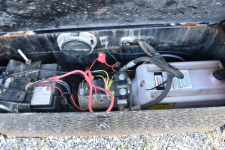 Used 2020 CornPro 27' GOOSENECK 20 K POWER TILT Flatbed Trailer