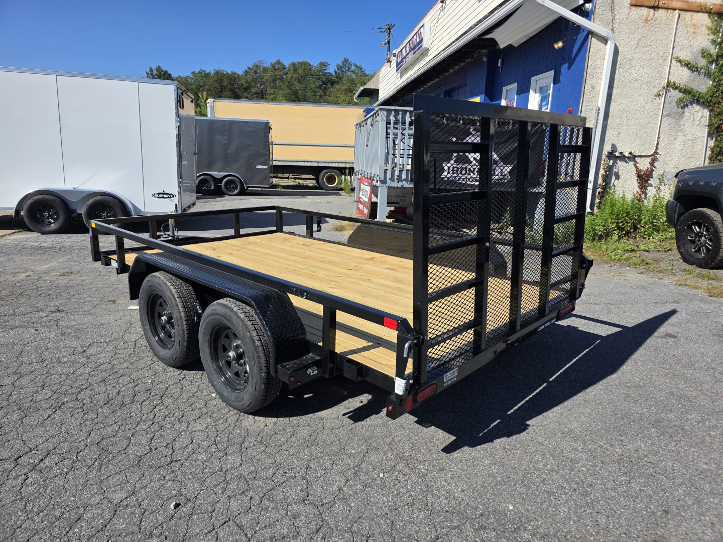 New 2026 Sure-Trac 7X12 7K - TUBE TOP Utility Trailer