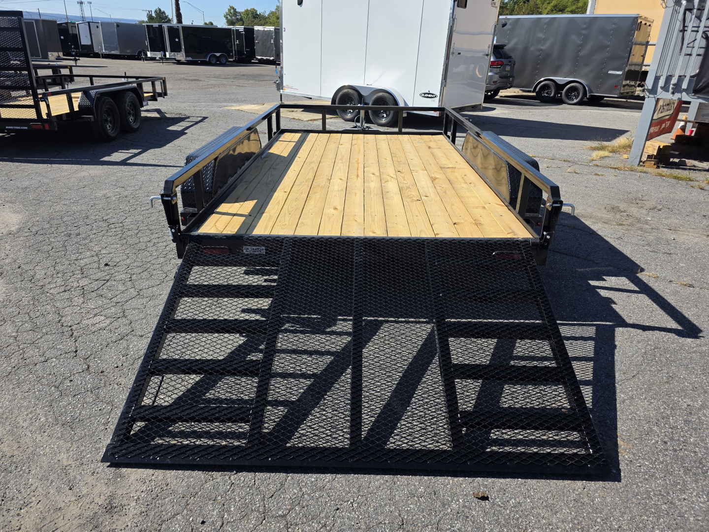 New 2026 Sure-Trac 7X12 7K - TUBE TOP Utility Trailer