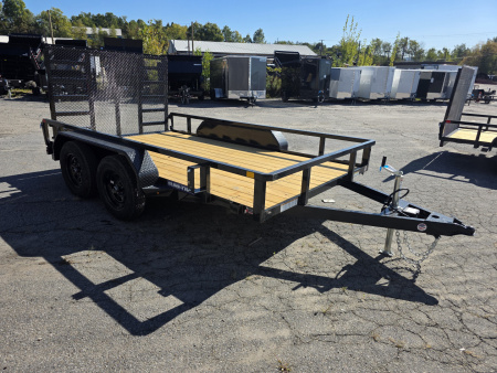 New 2026 Sure-Trac 7X12 7K - TUBE TOP Utility Trailer